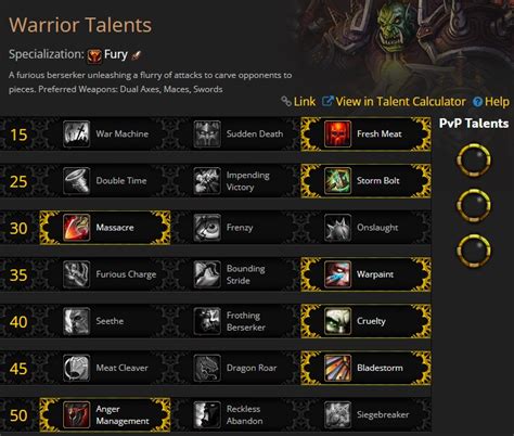 fury warrior talents 10.2.7